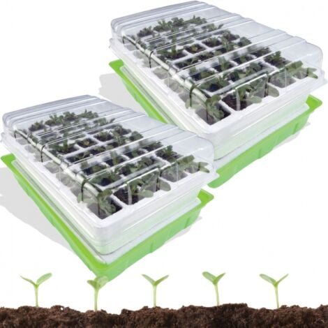 kit de germination 40 godets lot X2