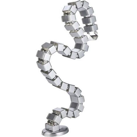 Kit de gestion des câbles sous le bureau, organiseur de câbles flexible et réglable à quatre entrées pour bureaux à domicile, argent, 150 cm