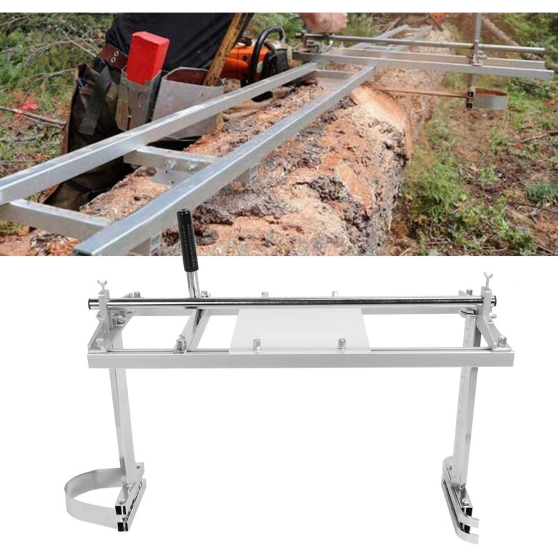 Kit de glissière de barre de coupe de bois pour tronçonneuse de 30 pouces, accessoire de travail du bois