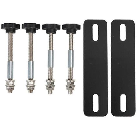 Kit de goujons de montage pour toutes les plaques de désensablage, trous de 12 cm à 17 cm (4,72"-6,69"), accessoire de récupération tout-terrain robuste.