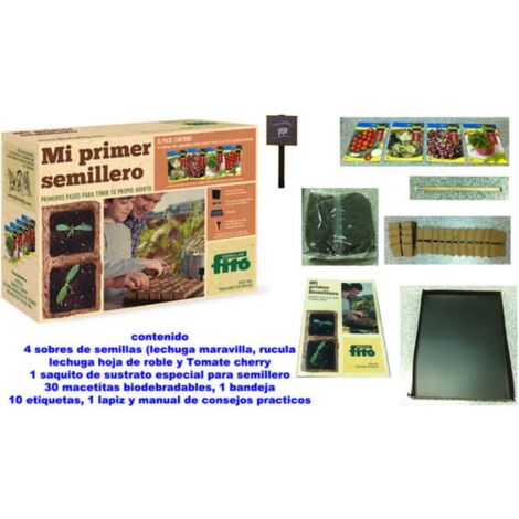 Kit de graines Phyto Finstock Mon premier lit de semence 8381