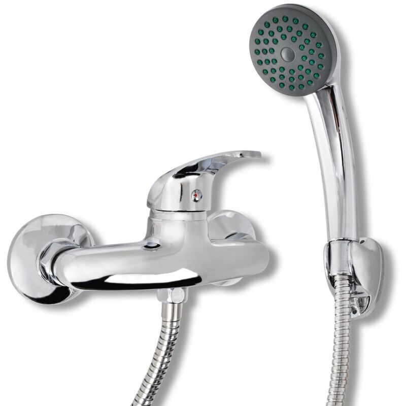 

Kit de grifo mezclador para ducha de bano cromado