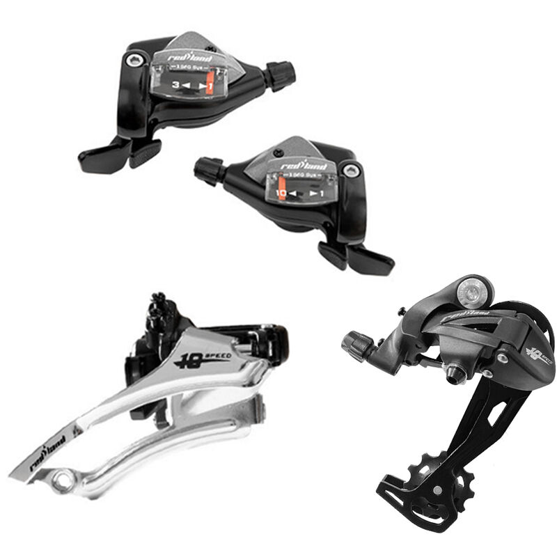 

Kit de grupo de bicicletas MTB Bike Derailleur trasero delantero Palanca de freno de bicicleta 3X9S / 3X10S / 3X11S,3X10S