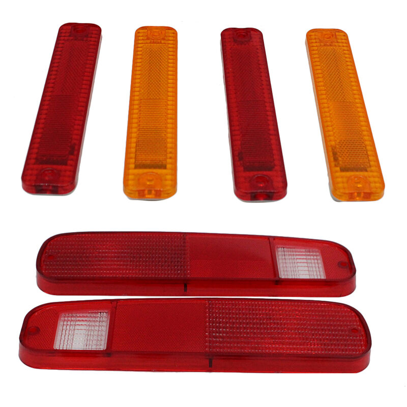 

Happyshop - Kit de guardabarros lateral de luz trasera apto para Ford F150 F250 Truck 78-79 Bronco