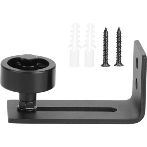 Kit de guidage au sol pour porte coulissante en acier carbone, accessoires et quincaillerie