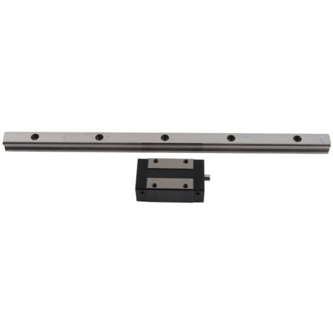 Kit de guidage linéaire avec rail et palier coulissant pour imprimantes 3D et CNC, 300mm