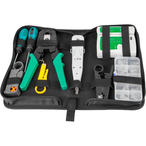 Kit de herramientas de red de 10 piezas