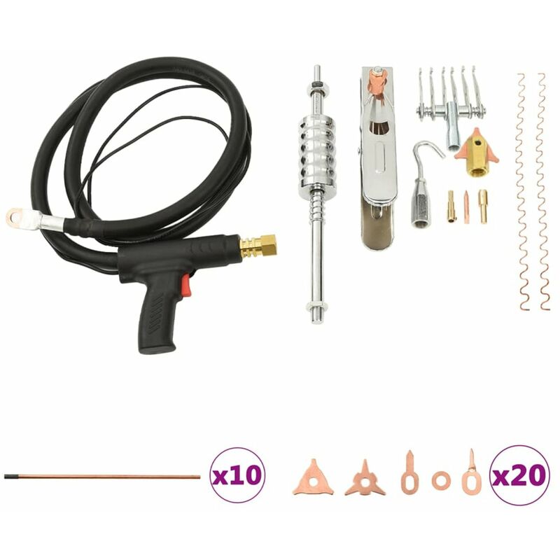 

Kit de herramientas de reparacion de chapa metalica 119 piezas