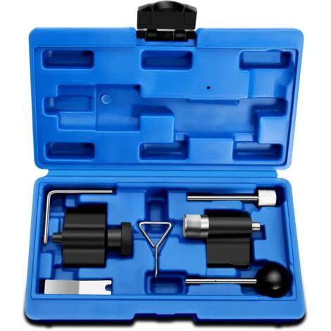 Kit de herramientas de sincronización de 7 piezas - Herramientas de sincronización de la correa del motor - Compatible con motores VW 1.2, 1.4, 1.6, 1.9, 2.0 TDI SDI, herramientas para árbol de levas 