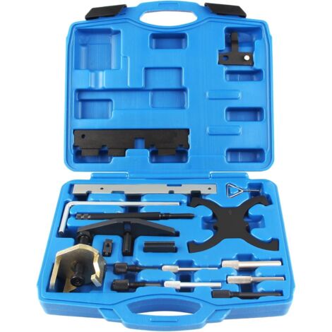 Kit de Herramientas de sincronización del árbol de levas del Motor,Herramienta de Ajuste de la Correa de distribución para F-0rd 1.4 1.6 1.8 2.0 Di/TDCi/TDDi ECOBOOST 1.6 Ti-VCT 1.5/1.6 VVT