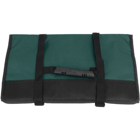 Kit de herramientas enrollable con múltiples bolsillos, fabricado en resistente tejido Oxford. Tamaño grande, organización práctica, 78x45 cm, ideal para aficionados al bricolaje y electricistas.