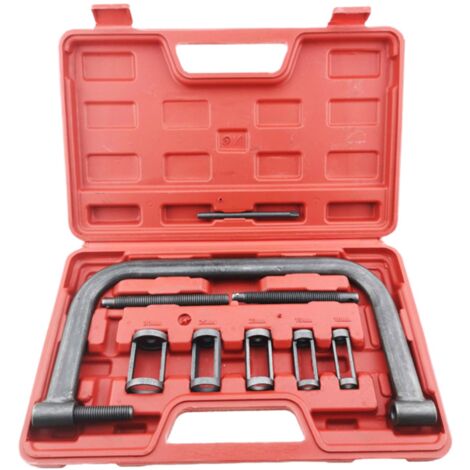 Kit de herramientas para extraer muelles de válvulas de motores de motocicletas, quads y automóviles.