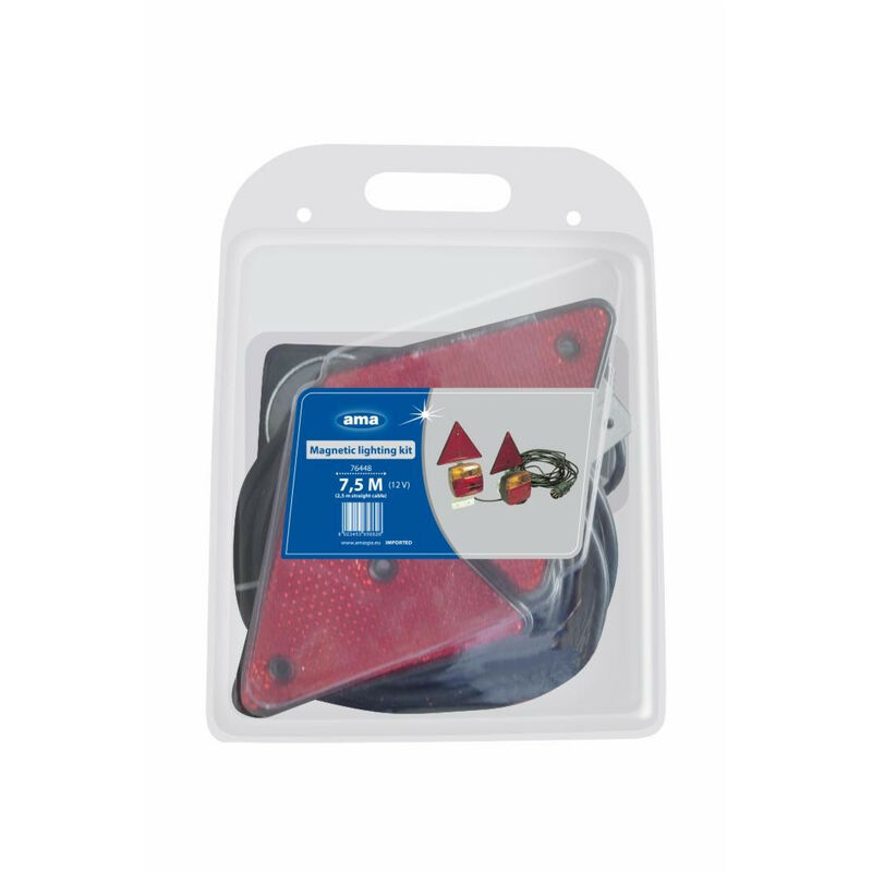 

Kit de iluminación con luces de borde magnético con reflector 7,5 mt + 2,5 mt