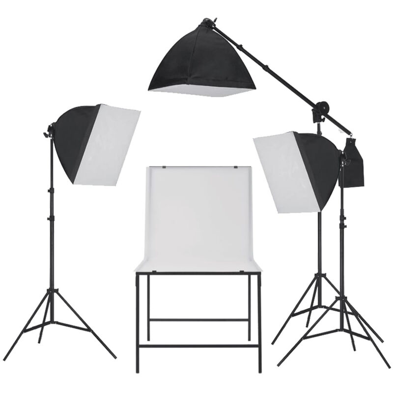 

Kit de iluminacion para estudio fotografico Softbox con soporte