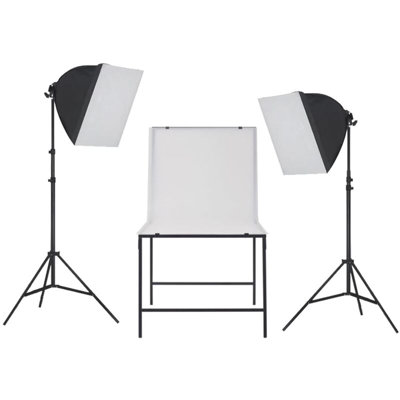 

Kit de iluminación para estudio fotográfico Softbox con soporte