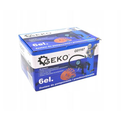 Kit de inflado y soplado de 6 piezas
