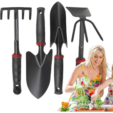 Kit de Jardinage - 4 Outils d'entretien du Jardin - Accessoires