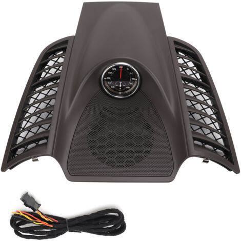Kit de jauge de couverture de panneau de tableau de bord de voiture 958 552 189 01 OA6 gris remplacement pour Cayenne 2011-2017 noir