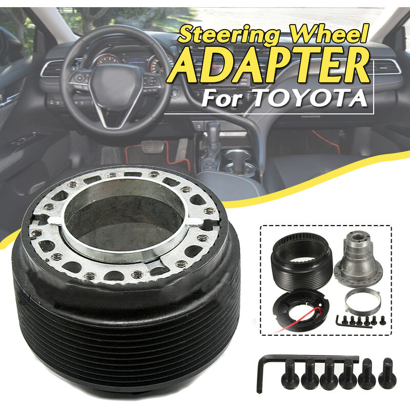 

Kit de jefe de adaptador de cubo de liberación rápida para volante de carreras de coches para Toyota Corolla Camry