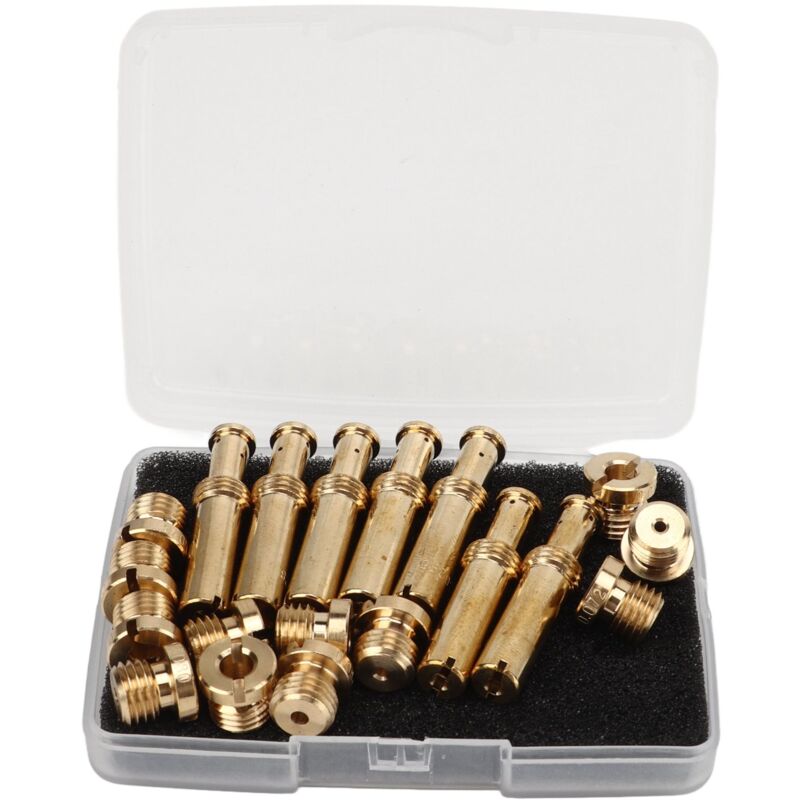Forehill - Kit de jets de carburateur principal et intermédiaire 35-0995 en cuivre de remplacement pour carburateurs s&s b e g