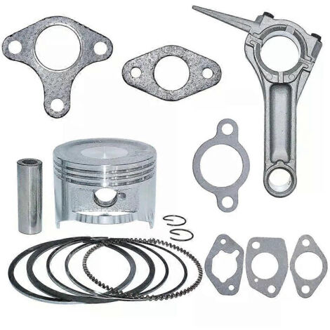 Kit de joint de bielle, piston de 88 mm, silencieux, admission et carburateur pour moteur Honda GX390 13 CV GX 390, pièce n° 13101-ZF6-W00