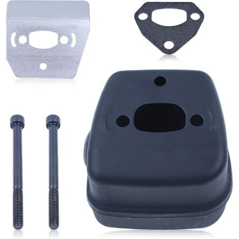 Kit de joint de bouclier thermique de boulon de silencieux d'échappement pour Husqvarna 137 142 et 136 141 LE 41 36 545006044 Pièces de rechange de moteur de tronçonneuse