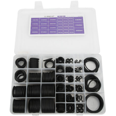 Kit de joint torique pour climatisation automobile 447 pièces, caoutchouc de remplacement SH Excavator