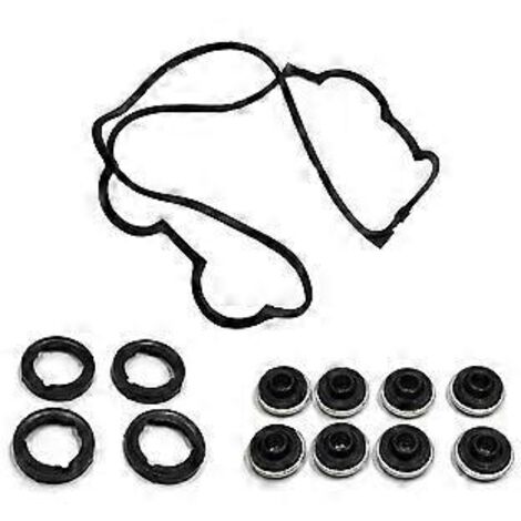 Kit de joints de cache-culbuteurs pour voiture, joints de puits de bougies d'allumage et œillets pour