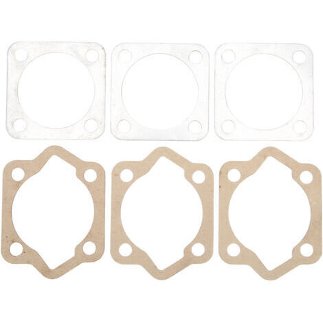 Kit de joints de culasse en papier aluminium, 6 pièces, pour vélo motorisé 2 temps 66cc 80cc.