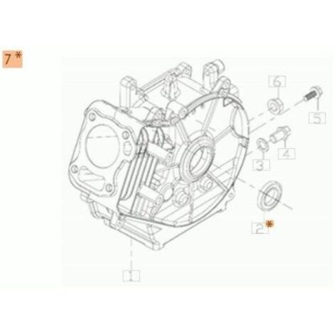 KIT DE JOINTS D'ORIGINE EMAK L66151843