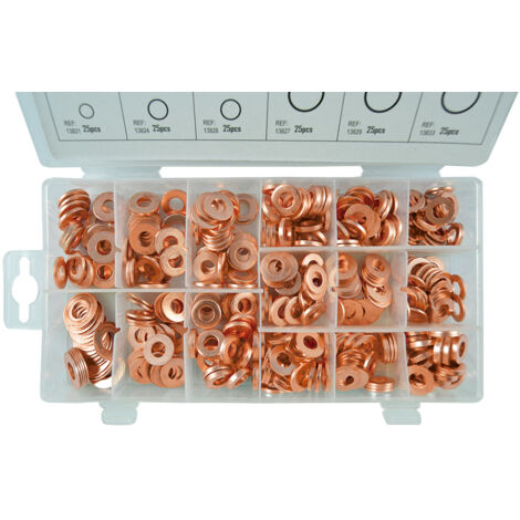 KIT DE JOINTS EN CUIVRE POUR INJECTEURS 375 PIÈCES  JBM53340