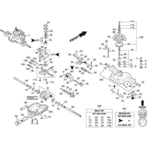 KIT DE JOINTS STIGA ORIGINAL - 1139-2744-01
