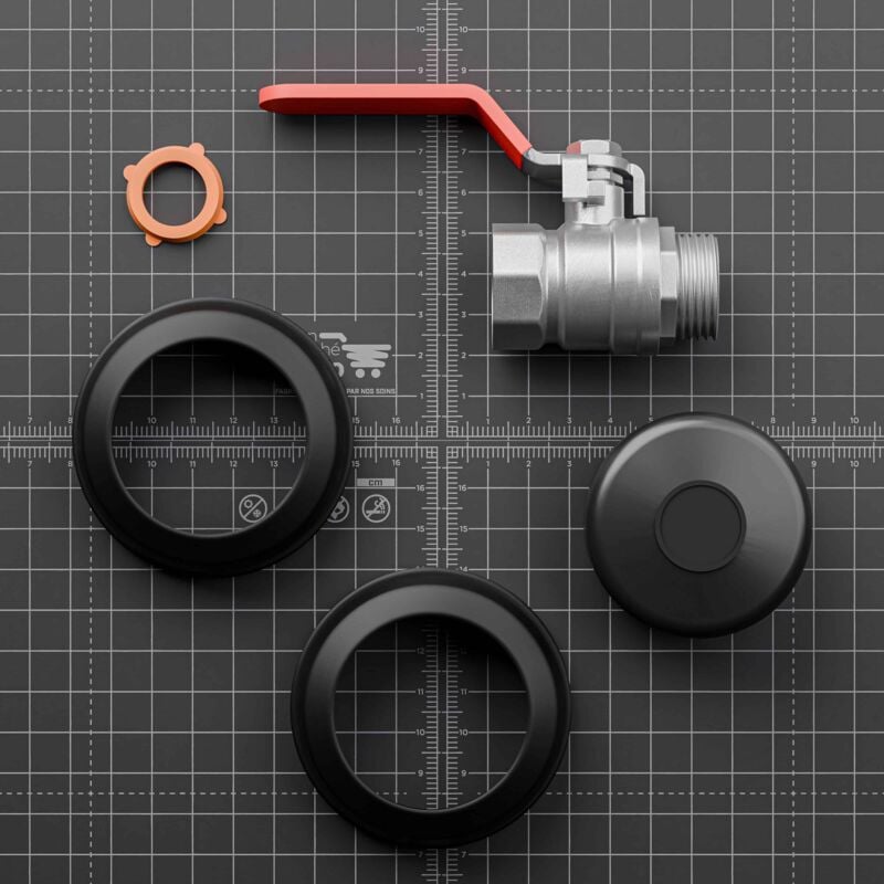 Kit de Jumelage Vertical pour Récupérateur Modulable
