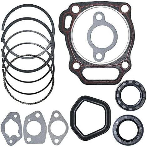 Kit de juntas de cilindro y anillo de pistón para Honda GX340 (11 HP) y GX390 (188F) (13 HP) y 5 kW.