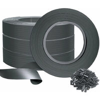 VOUNOT® Brise Vue Occultant en HDPE avec Attaches et Clips