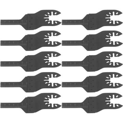 Kit de lames multi-outils, HCS, excellente compatibilité, résistantes à la chaleur, lames oscillantes universelles pour outil multifonction pour couper du bois