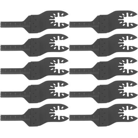 Kit de lames multi-outils, HCS, excellente compatibilité, résistantes à la chaleur, lames oscillantes universelles pour outil multifonction pour couper du bois