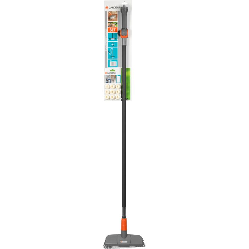 Kit brosse de nettoyage pour terrasses (5586-20) - Gardena