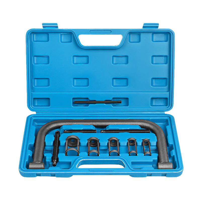 Kit de Leve Soupape Auto, 16-30mm Compresseur Ressort Soupape, 10 Pièces Compresseur de Ressort de Soupape, Lève Soupape Demonte Outil Soupape pour