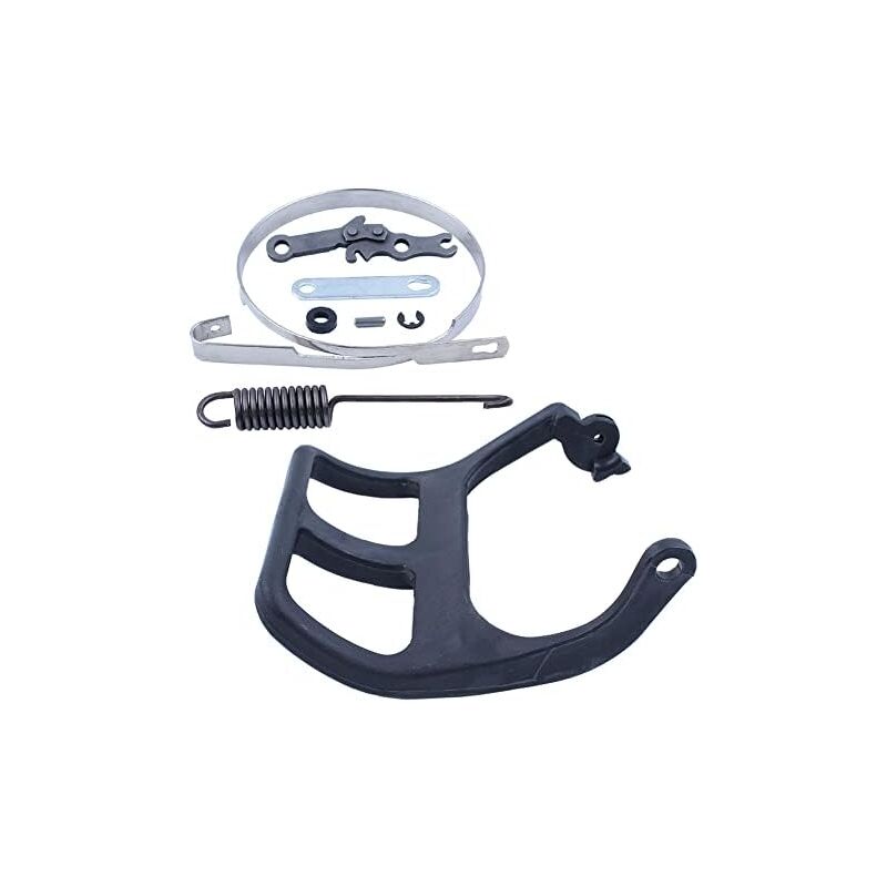 Kit de levier de ressort de bande de protection de main de poignée de frein, pour tronçonneuses Stihl 017 018 Ms170 Ms180, 1130 792 9100,1123 162