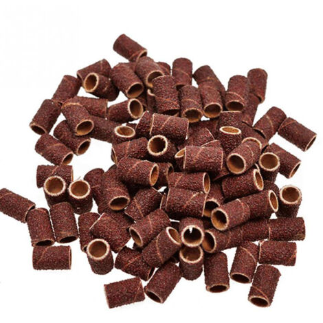 Kit de lijado de tambor para herramientas rotativas Brocas para taladro de uñas y accesorios de pulido Varios tamaños Para desbaste y acabado de madera/metal