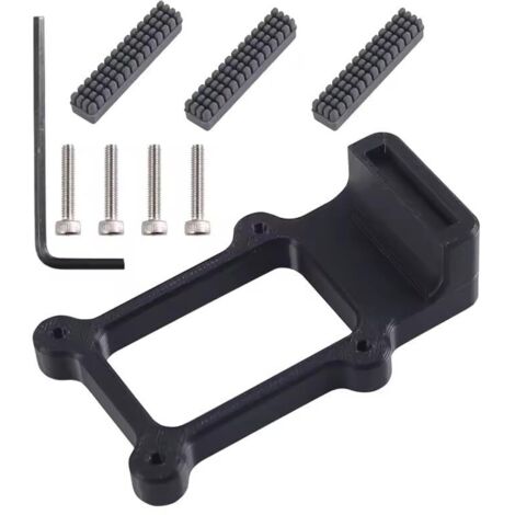 Kit de limpieza de boquillas de silicona para extrusor Prusa XL con soporte de montaje para cama caliente para impresoras 3D