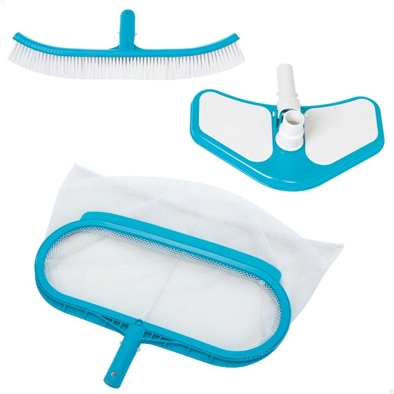 

Kit de limpieza deluxe recoge hojas, cepillo y cabezal - Intex
