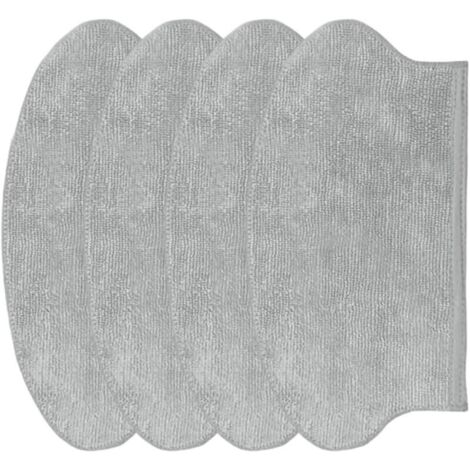 Kit de lingettes de rechange lavables et réutilisables pour aspirateur robot EUREKA NER600, lot de 4 ou 10 (lot de 10)