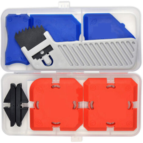 Kit de Lissage de Joints - Grattoir à Mastic et Colle - Outil de Finition pour Sceaux et Mastic