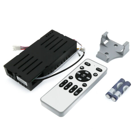 Kit de Mando para Ventilador Retráctil Messe  Negro   IluminaShop