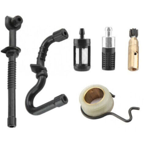 Kit de mantenimiento de 6 piezas para motosierra STIHL MS170/MS180: filtro de aceite, engranaje, manguera de combustible