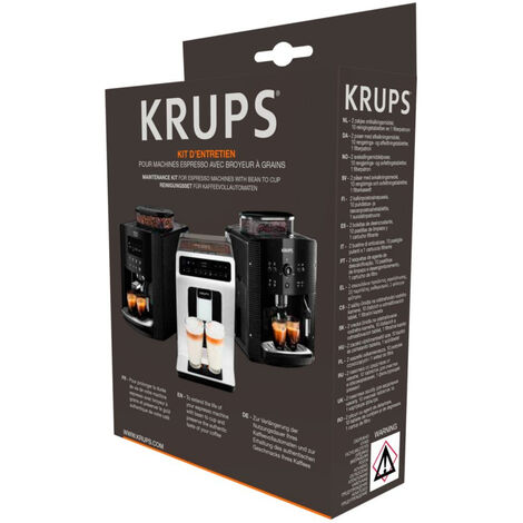 kit de mantenimiento para cafetera espresso - xs530010 - krups -