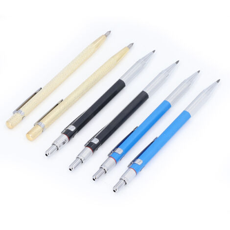 Kit de Marqueur en Carbure pour Verre, Bois et Métal - Crayons de Menuisier Professionnels