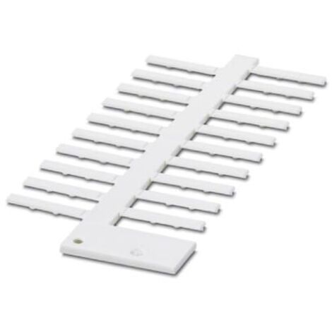 Kit de marqueurs de câbles Phoenix Contact PABA, Ø câble 1.5 35mm, Blanc ( Prix pour Paquet de 10 )